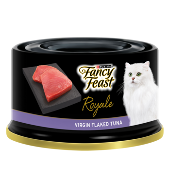 FANCY FEAST Adult Royale Virgin Flaked Tuna Wet Cat Food - 85G