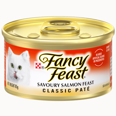 FANCY FEAST® Classic Paté Savoury Salmon Feast – 85G