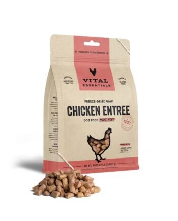 Vital Essentials Freeze Dried Raw Mini Nibs Entree Chicken for Dog and Cat 155.90gram