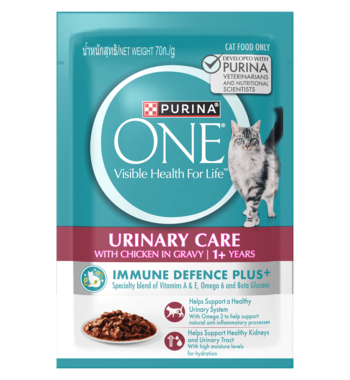 PURINA ONE® Adult Urinary Care with Chicken Wet Cat Food - 70G