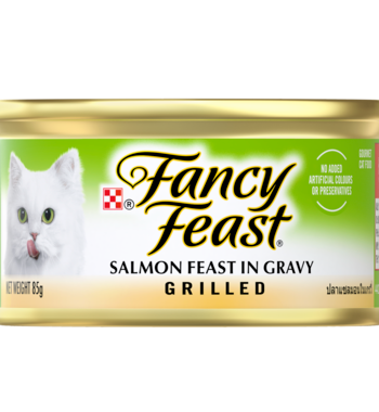 FANCY FEAST® Grilled Salmon Feast in Gravy - 85G